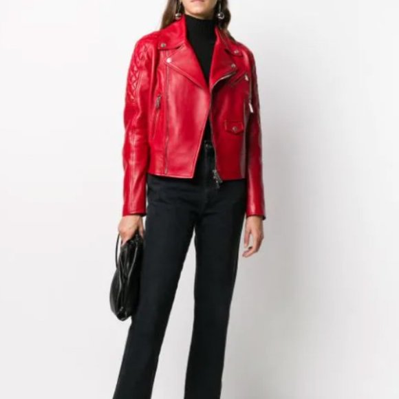 Dsquared2 Jacket Jackets & Blazers - Brand New, Never worn Dsquared2 quilted detail zip-up leather jacket with tags